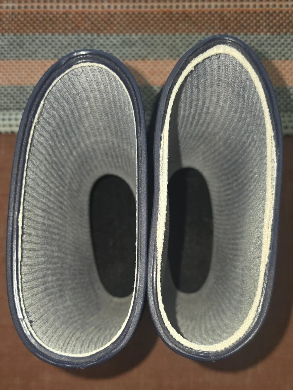 Kamik Navy Waterproof Rubber Boots